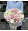 FLAMINGO BOUQUET | гортензия - пионы - розы - ромашка 1