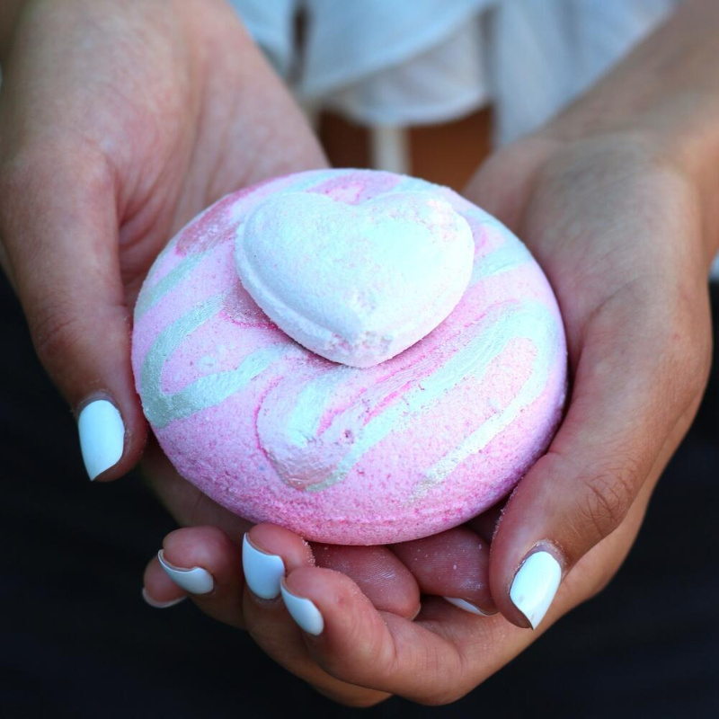 Бомбочка для ванны «Пончик Pink»