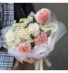 Сезонный букет с георгинами N2