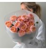Шикарная Джульетта пионовидные кустовые розы 1