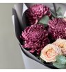 Кустовые розы и хризантемы бигуди 3